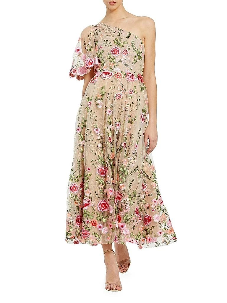 knee length dresses for ladies Baltic Born Womens Aliyah Midi Dress | Green Floral