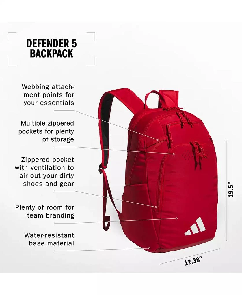 Adidas Men's Defender 5 Backpack 4