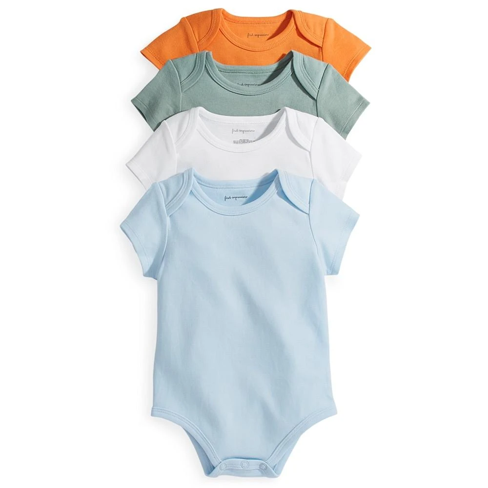 First Impressions Baby Boys Bodysuits, Pack of 4, Created for Macy's 1