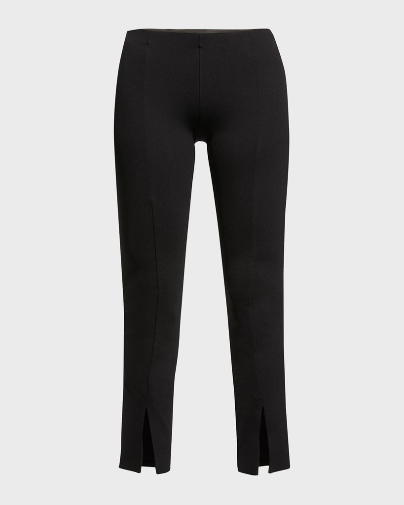 The Row Thilde Slit-Front Skinny Pants