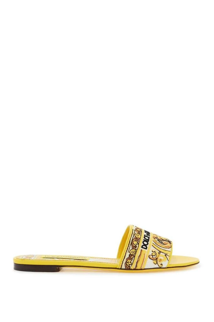 Dolce & Gabbana Dolce & Gabbana Flat Slipper Embroidery 1