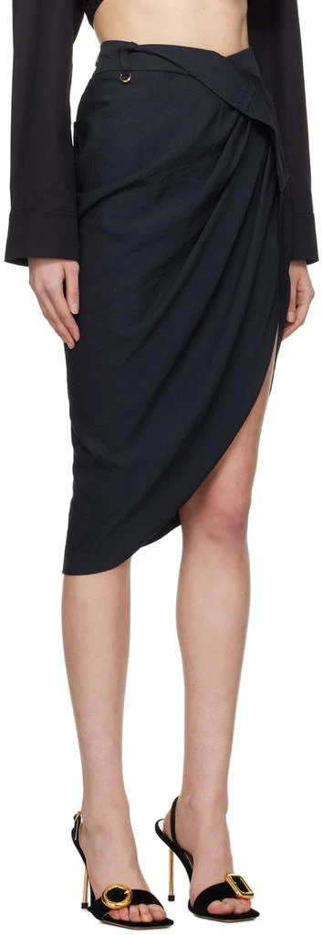Jacquemus Navy 'La Jupe Saudade' Midi Skirt 2