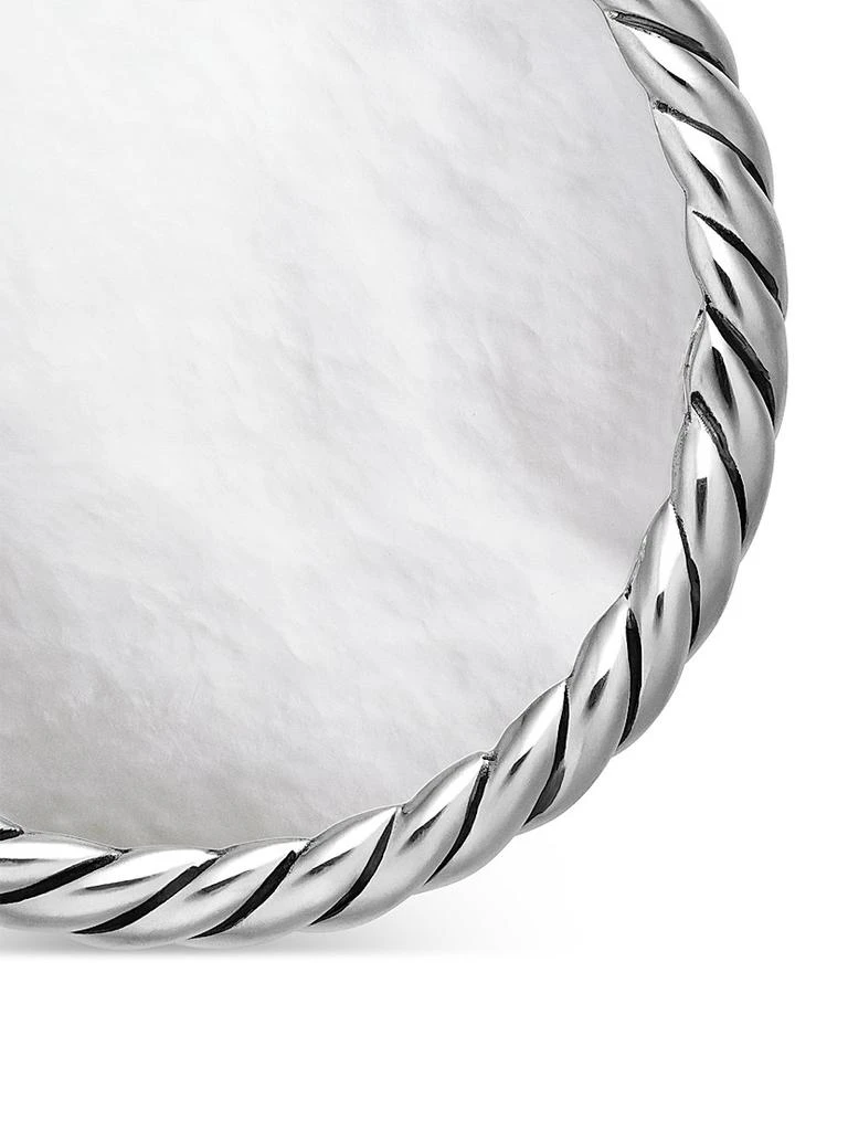 David Yurman DY Elements Reversible Disc Pendant in Sterling Silver 6