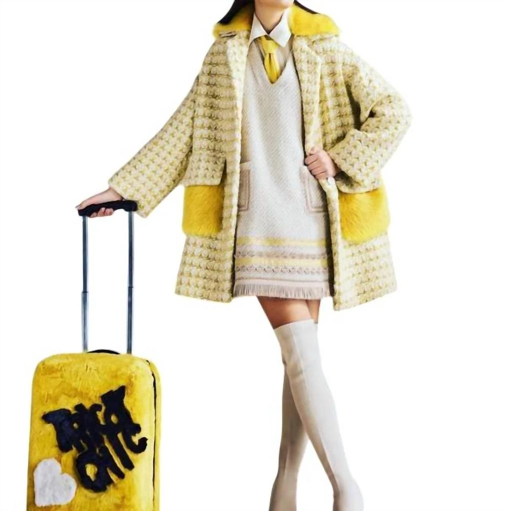 Tricot Chic Tricot Chic - Taglia Cliente Half Coat