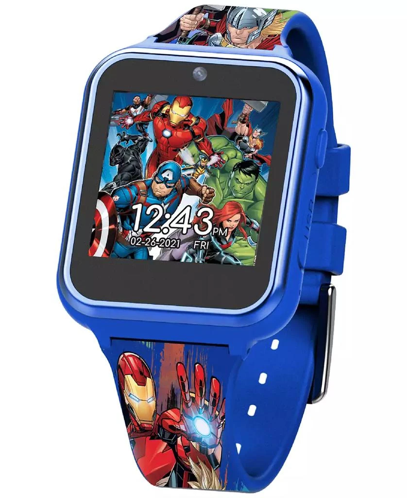 Accutime Kid's Avengers Silicone Strap Touchscreen Smart Watch 46x41mm 3