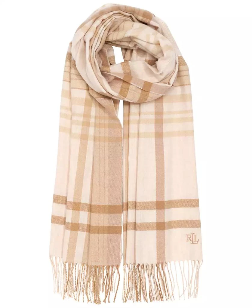 Ralph Lauren Exploded Plaid Scarf 1