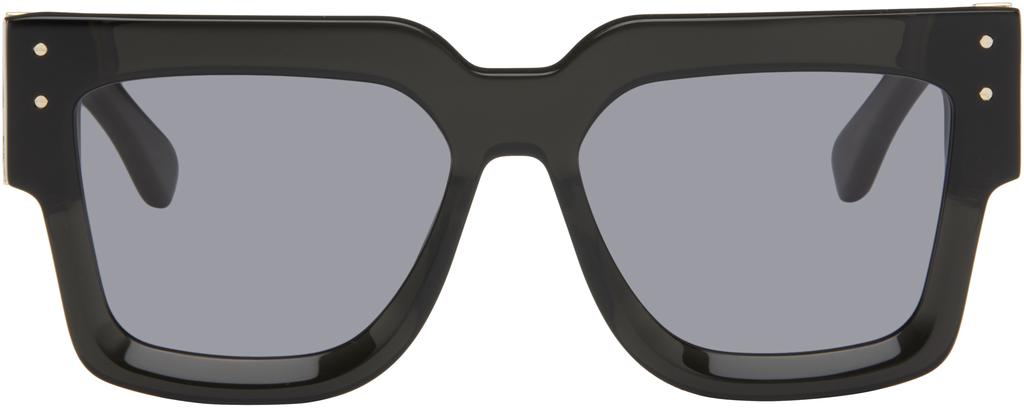 AMIRI Black Jumbo 'MA' Sunglasses - Accessories - Free Shipping
