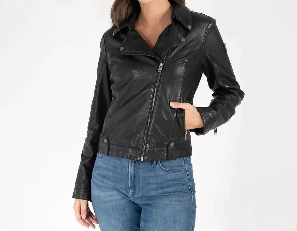 MAURITIUS Mauritius - Fayola RF Featherweight Leather Jacket