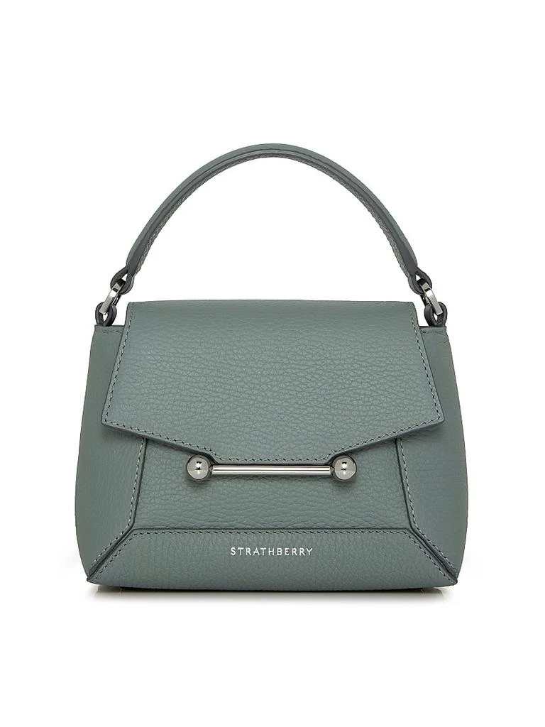 Strathberry Mosaic Grain Leather Top Handle Bag 1