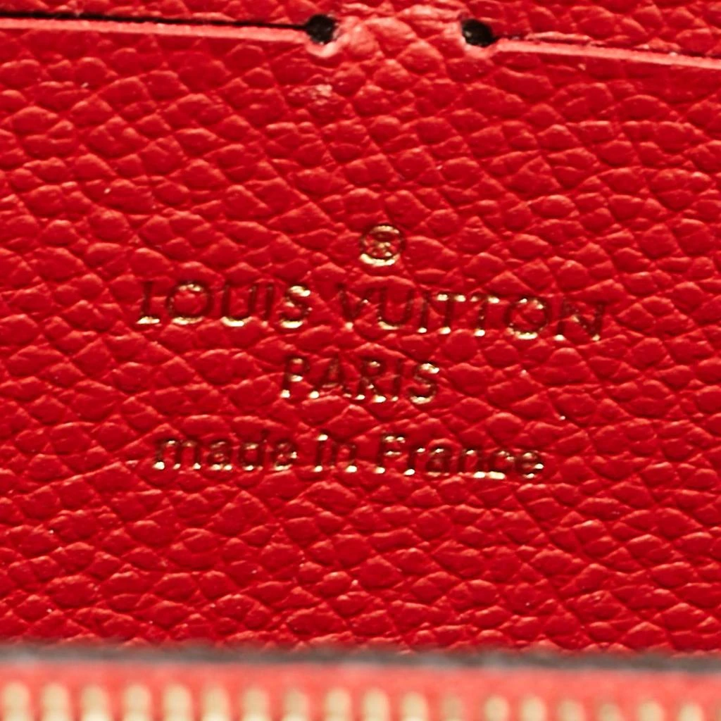Louis Vuitton Louis Vuitton Cherry Monogram Empreinte Leather Clemence Wallet 9