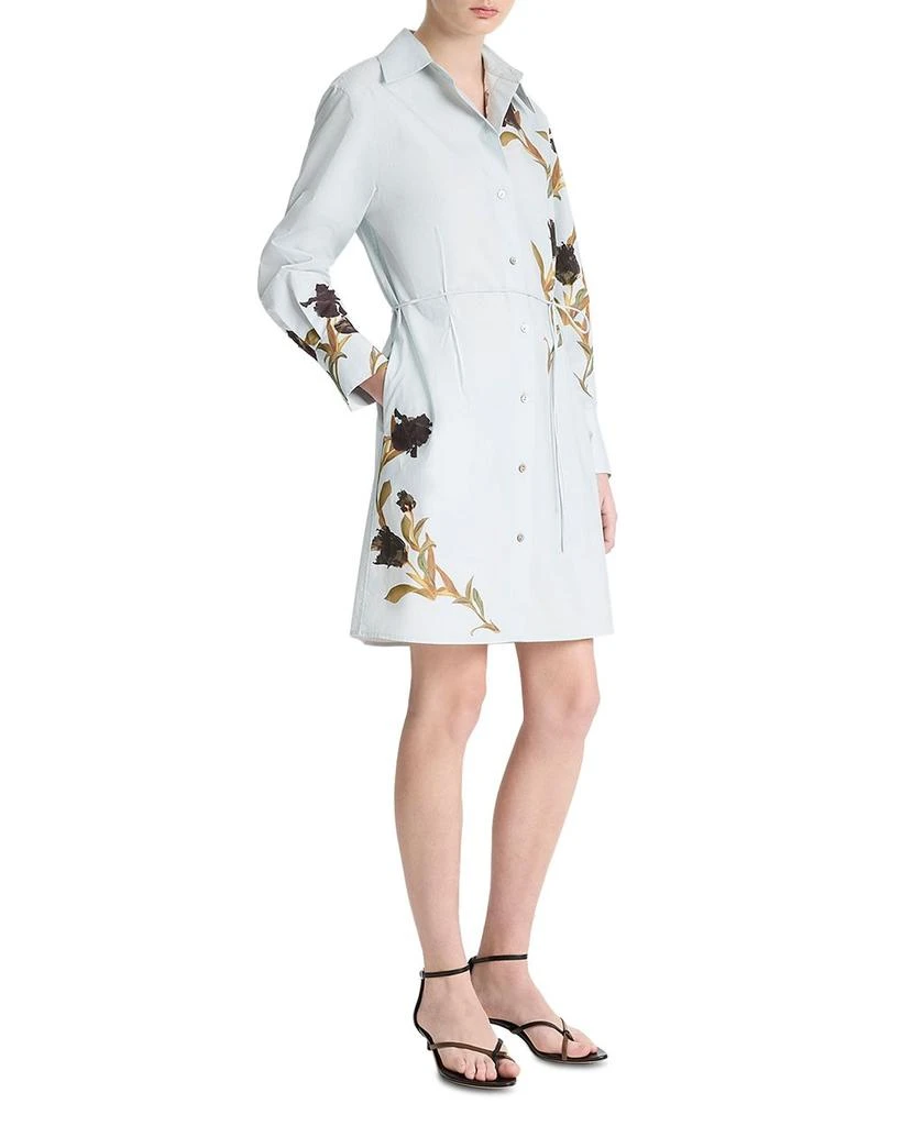 Vince Placed Iris Cotton Shirt Dress 3
