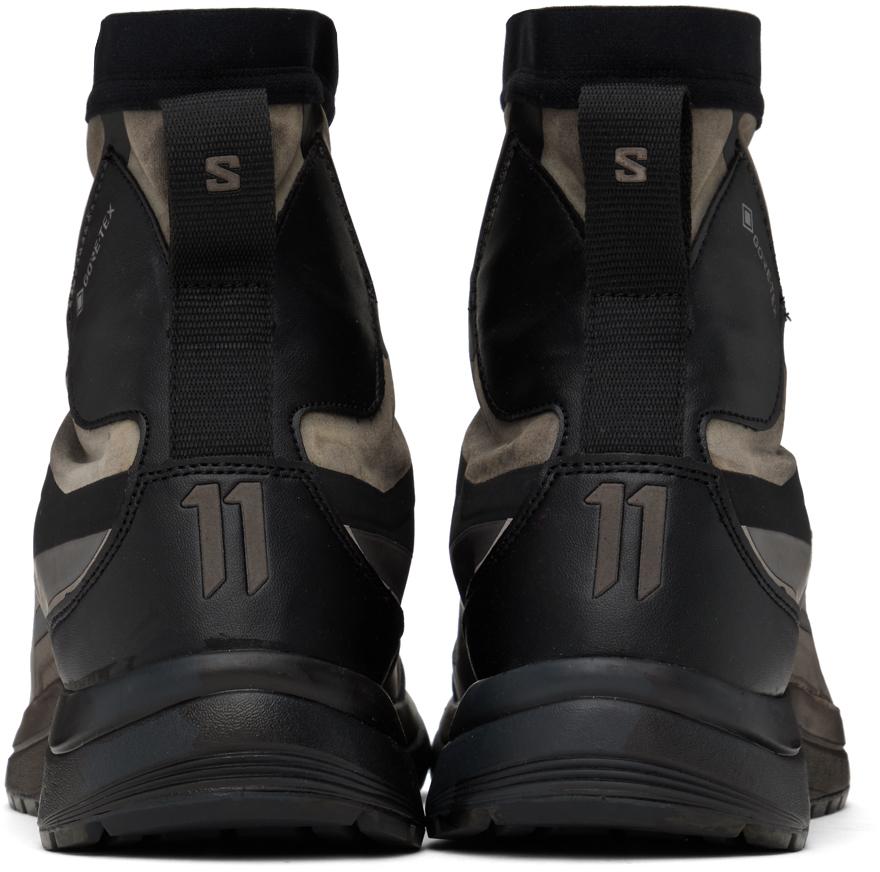 11 by Boris Bidjan Saberi Gray Salomon Edition Bamba 2 High GTX Sneakers