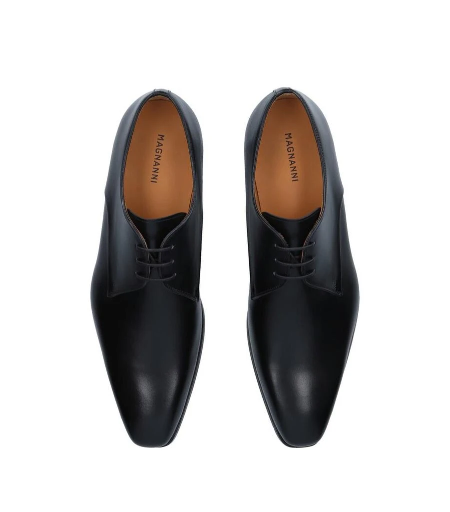 Magnanni Leather Derby Shoes 4
