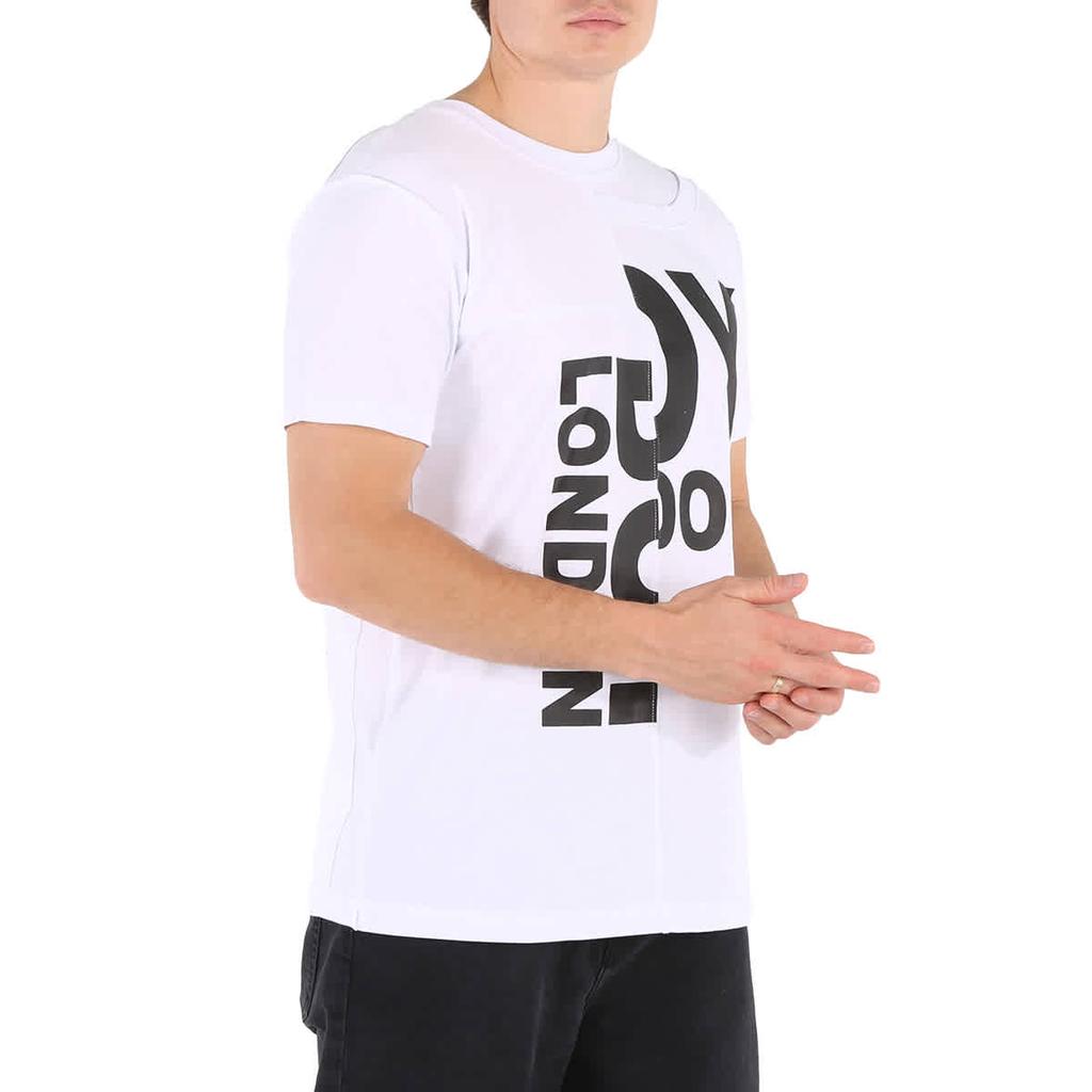 BOY LONDON White Cotton Boy London Upcycled T-shirt