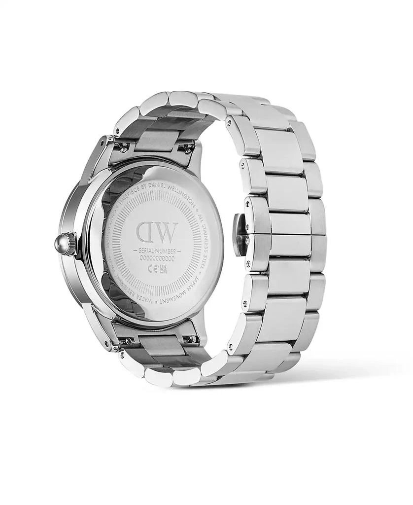 Daniel Wellington Men's Analog Silver Tone Stainless-Steel Watch, 40mm 3