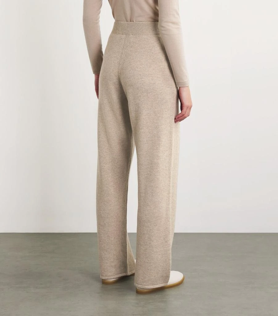 Harrods Cashmere Wide-Leg Sweatpants 4