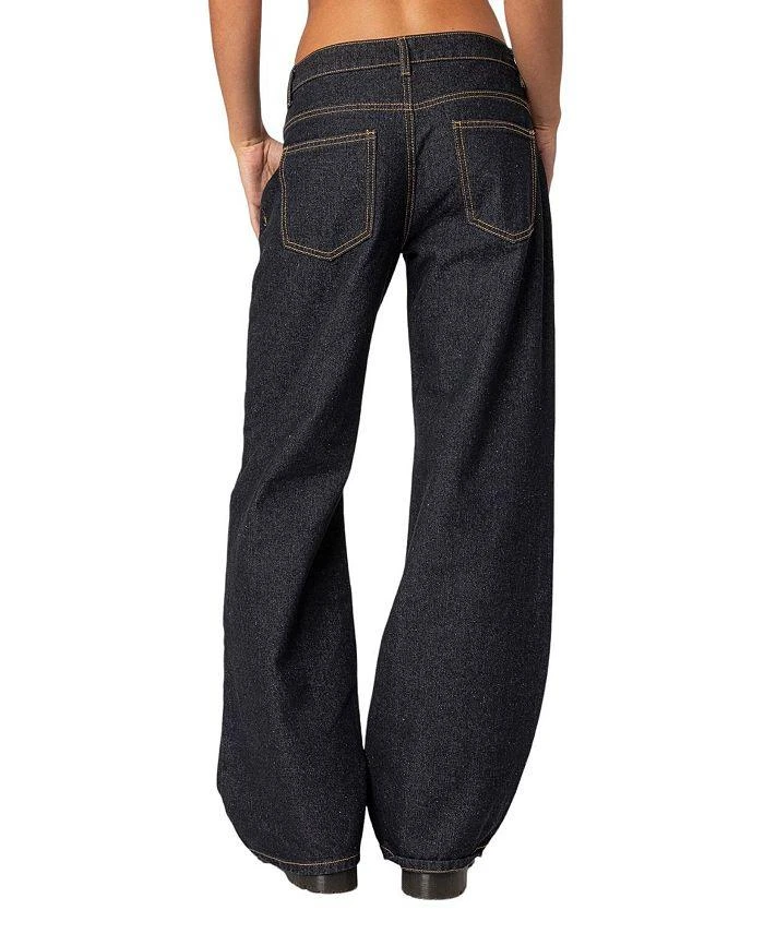Edikted Raelynn Washed Low Rise Jeans 2