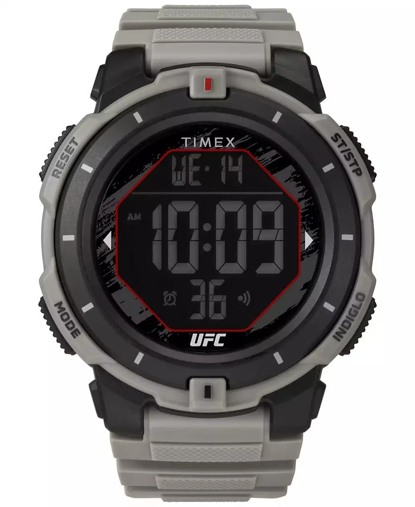 Timex Men's UFC Rumble Digital Tan Polyurethane Strap 50mm Round Watch 1