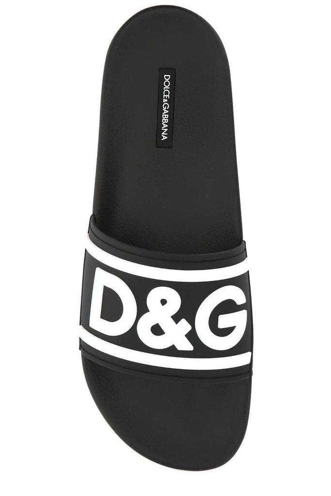 Dolce & Gabbana Dolce & Gabbana Logo Embossed Sandals