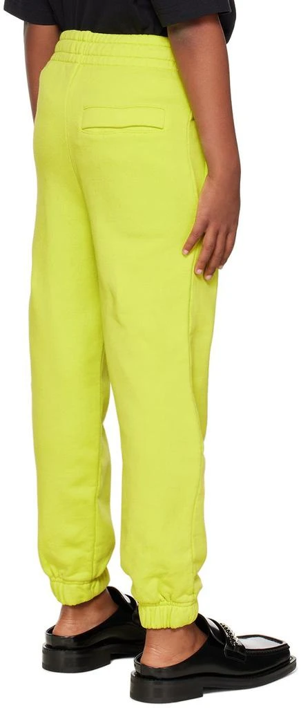 Martine Rose SSENSE Exclusive Kids Green Lounge Pants 3