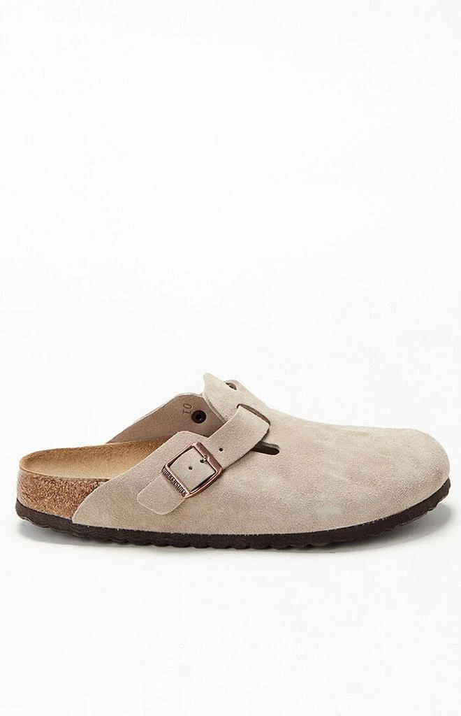 Birkenstock Women's Boston Soft Footbed Clog Taupe 1