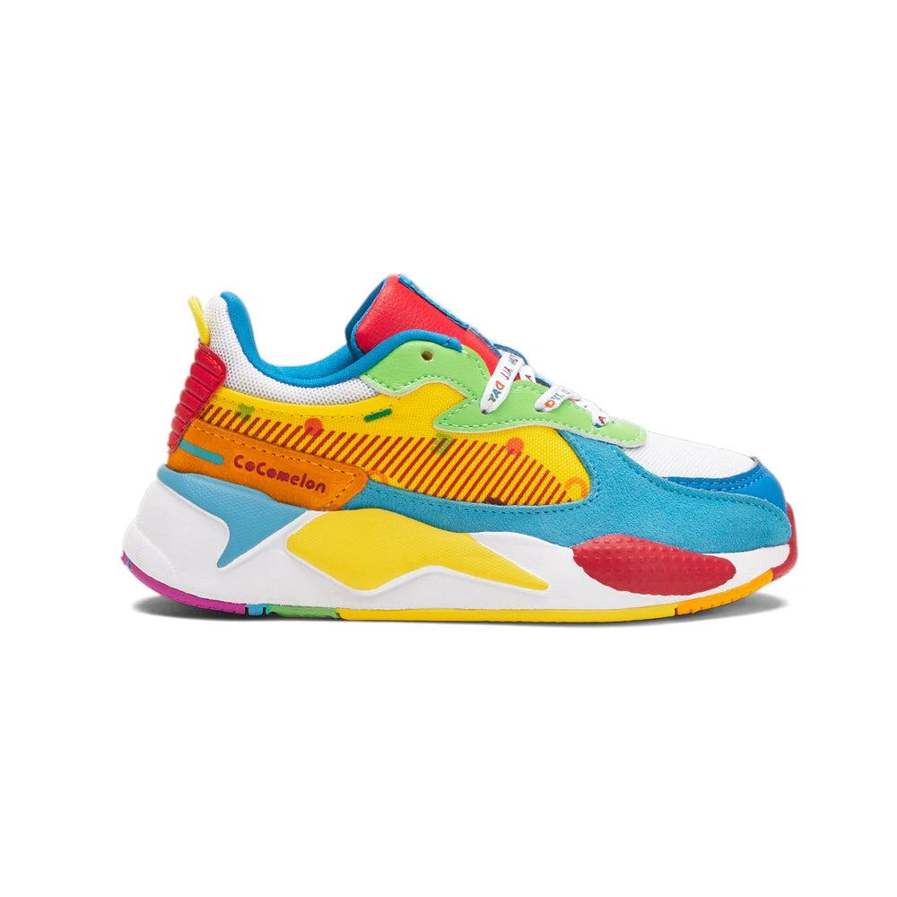 Puma PUMA X COCOMELON RS X Lace Up Sneakers (Little Kid-Big Kid)