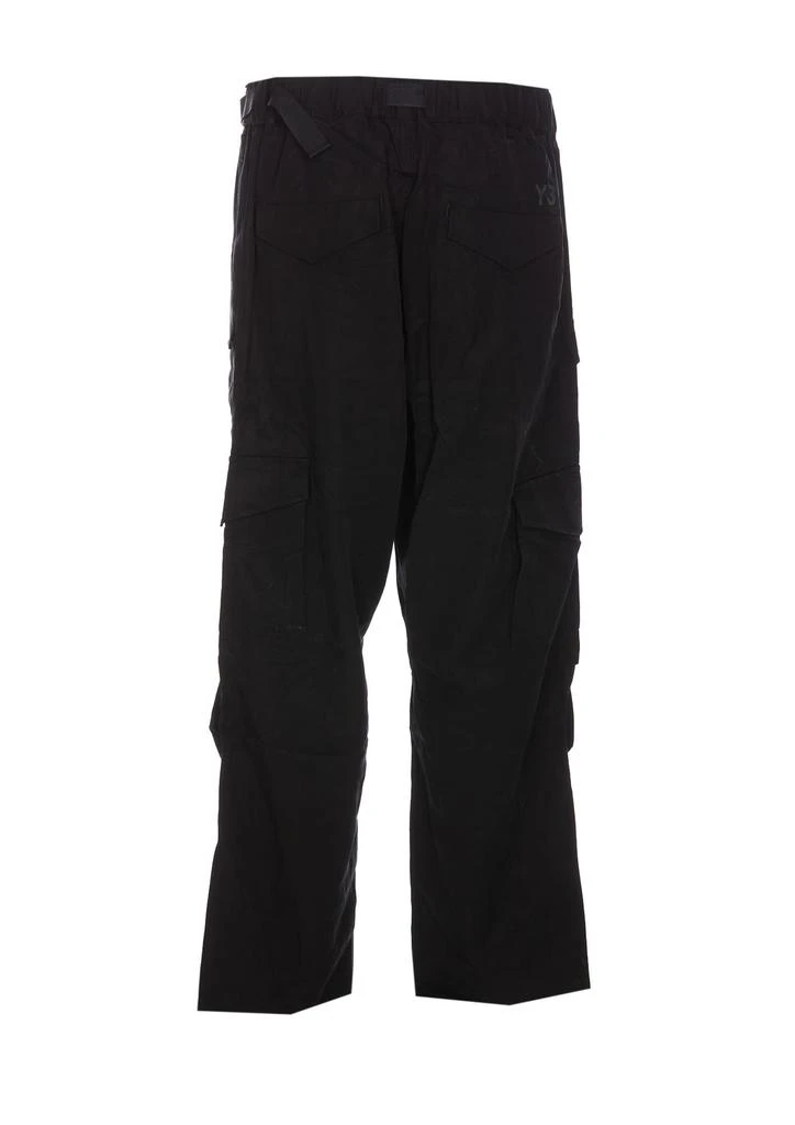 Y-3 Y-3 Belted Wide-Leg Trousers 2