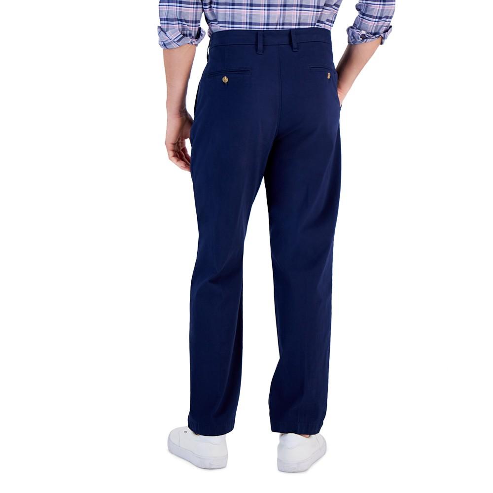 Club Room Men's Relaxed-Fit Pleated Chino Pants, Created for Macy's