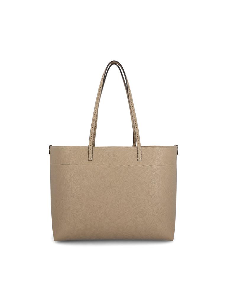 トートバッグ Fendi Medium Roll Shopping Bag FENDI Medium Roll Tote Bag | Brown | FARFETCH