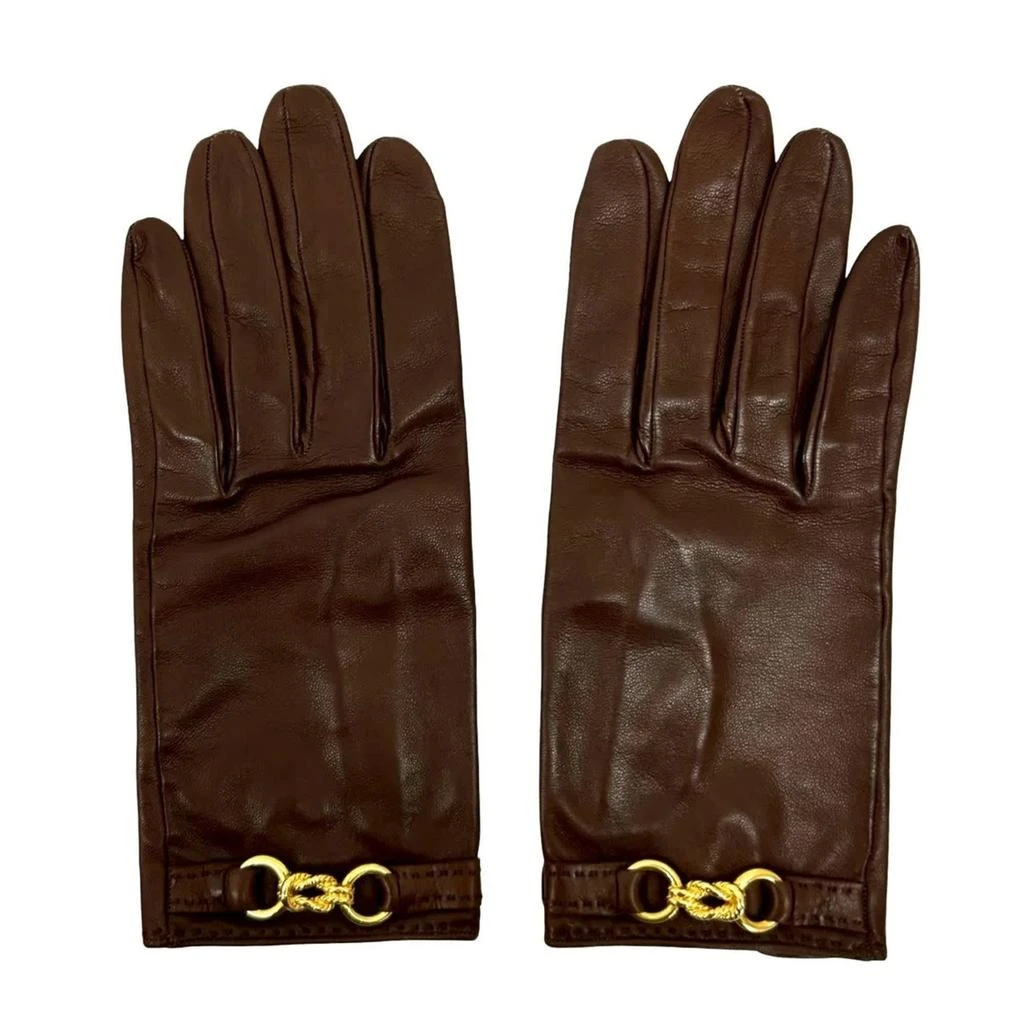 Hermes Leather Warm Gloves (Pre-Owned) 2