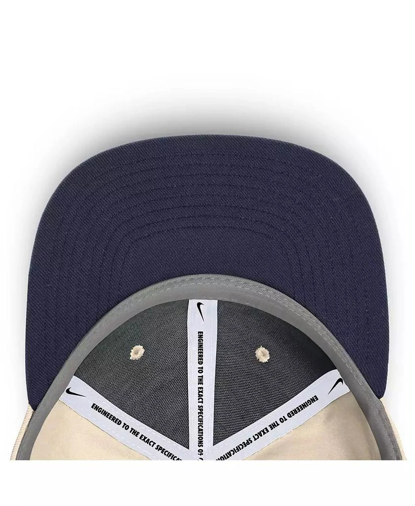 NIKE Men's Natural West Virginia Mountaineers Primetime True Performance Fitted Hat 2