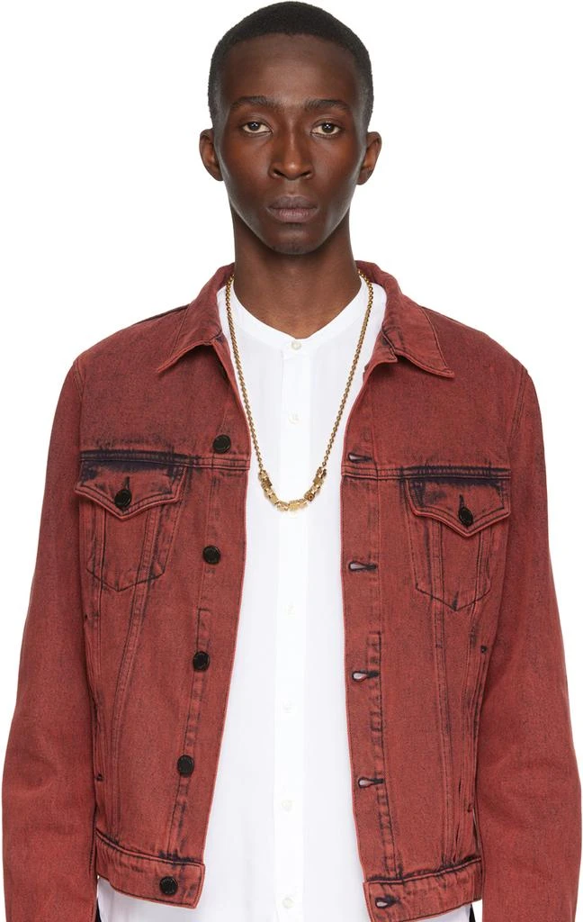 IN GOLD WE TRUST PARIS SSENSE Exclusive Gold AI Necklace 2