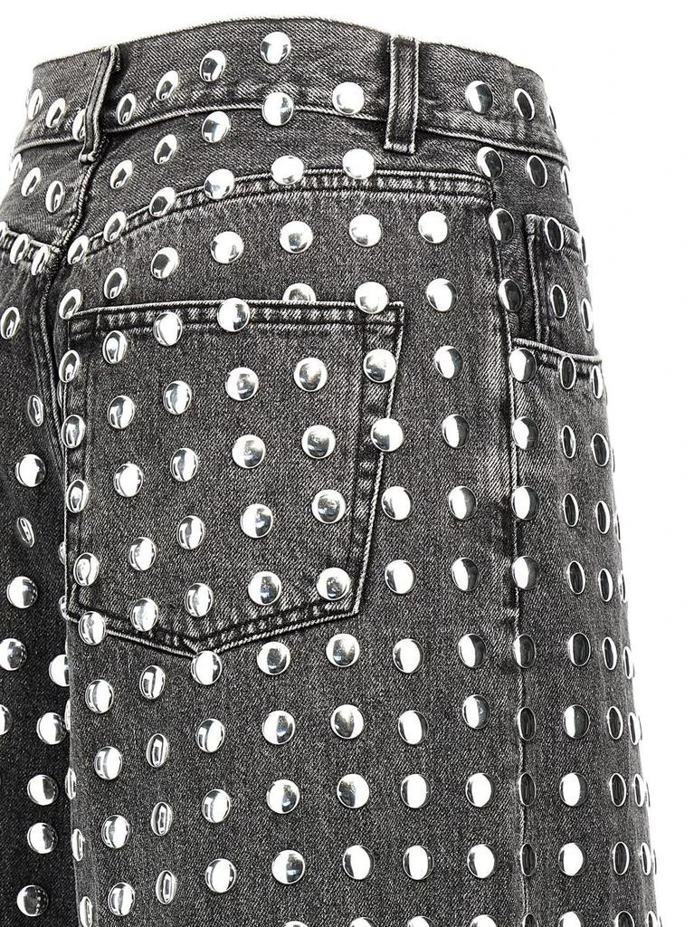 Haikure Haikure 'Belle Black Studded' Bermuda Shorts 4