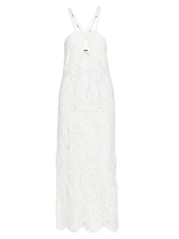 Cult Gaia Everly Crochet Midi Dress 5