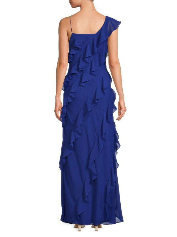 MIKAEL AGHAL Ruffle Maxi Dress 2