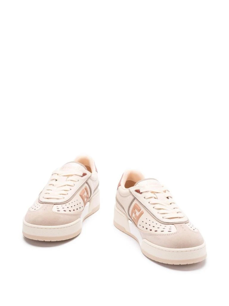 Fendi FENDI - Fendi Match Leather Sneakers 2