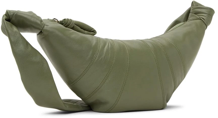 Lemaire Green Small Croissant Bag 2