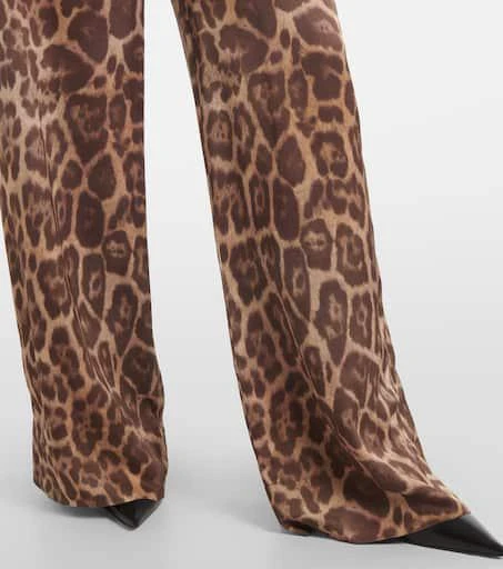 Stella McCartney Leopard-print pajama pants 5