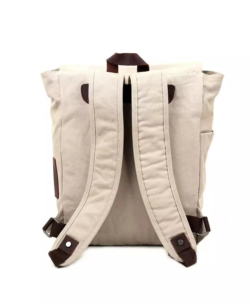 TSD BRAND Sunny Trail Canvas Backpack Handbag 4