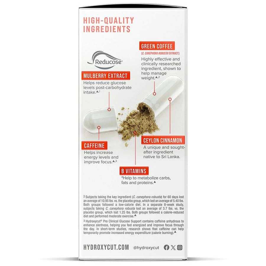 Hydroxycut Pro Clinical Glucose Support 2