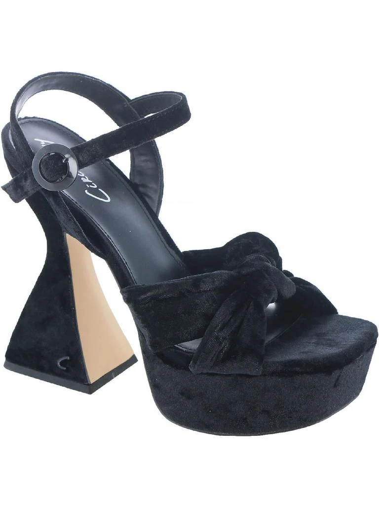 Sam Edelman Audrea Womens Ankle Strap Platform Sandals 1