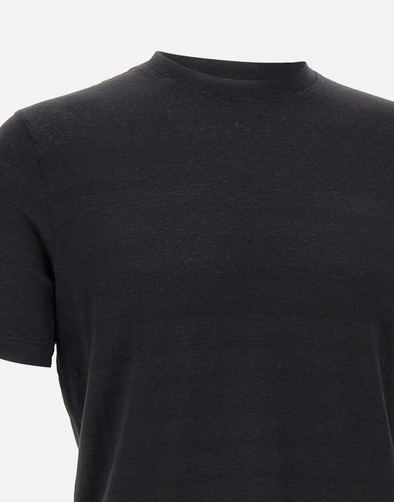 FILIPPO DE LAURENTIIS Linen t-shirt 5