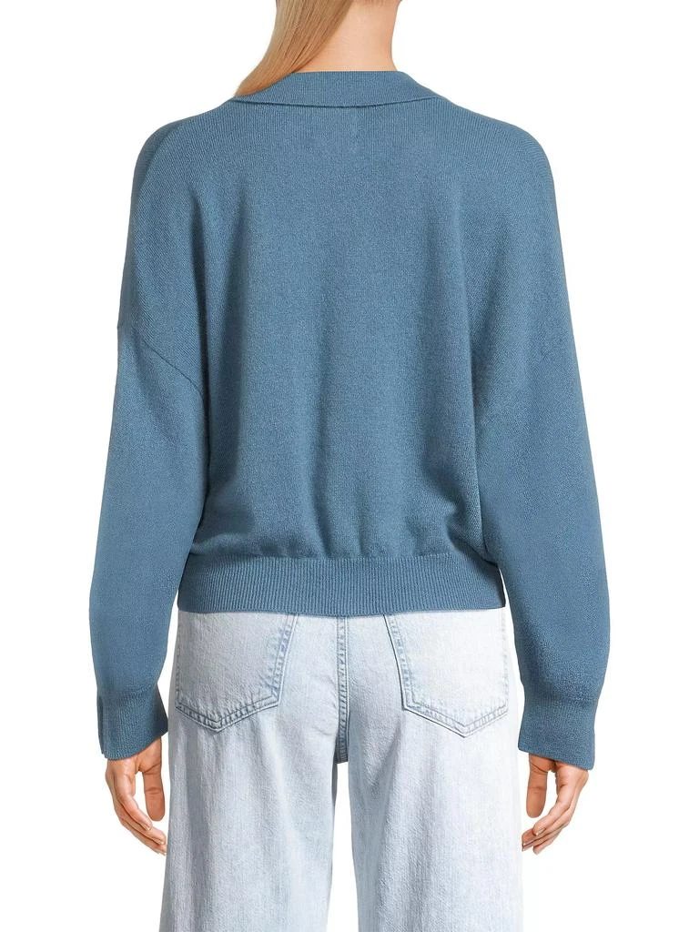 CRUSH CASHMERE Alba Cashmere Bomber Jacket 5