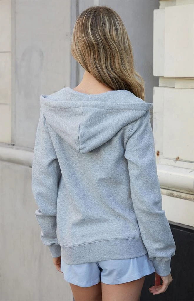 John Galt Silver Full Zip Hoodie 4