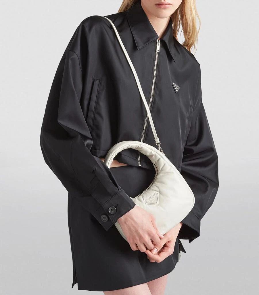 Prada Nappa Leather Padded Shoulder Bag 3