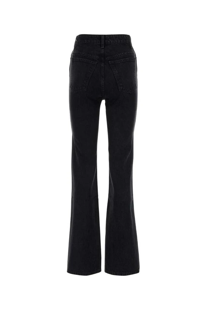 Khaite Khaite Danielle High-Waist Straight-Leg Jeans 2