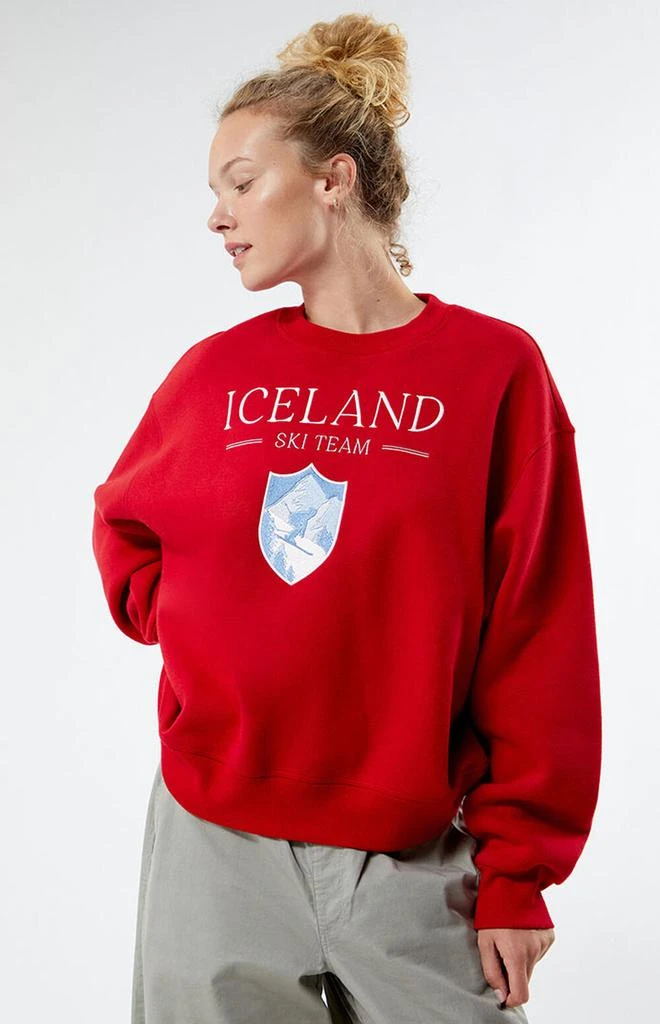 PacSun Iceland Ski Team Crew Neck Sweatshirt 2