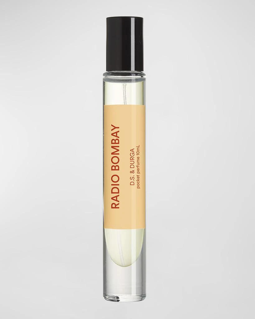 D.S. & Durga Radio Bombay Pocket Perfume Roll-On Oil, 0.33 oz. 1
