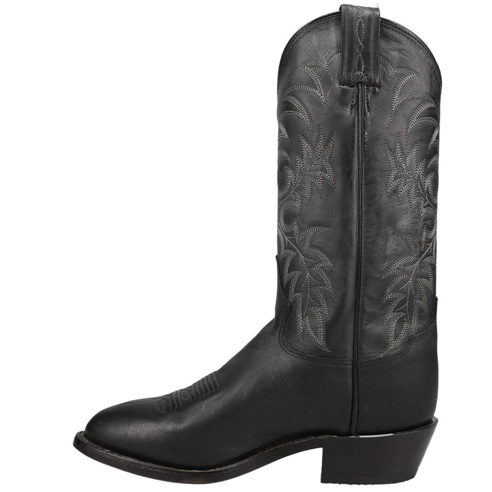 Tony Lama Segar Embroidered Round Toe Pull On Cowboy Boots 3