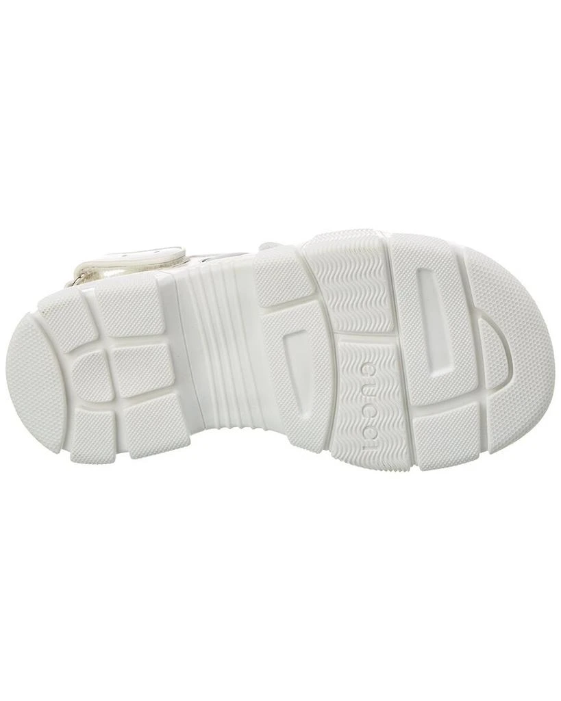 Gucci Leather & Mesh Sandal 4